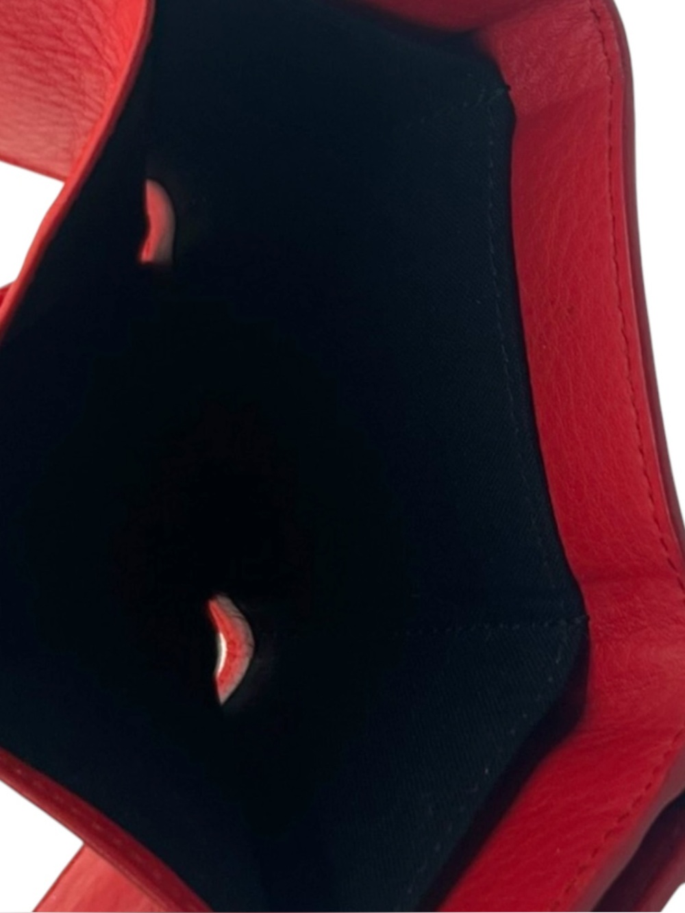 Balenciaga Papier Mini Wallet in Red - Picture 8 of 12